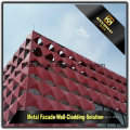 Commercial Building Exterior Aluminum Facade with Modern Design